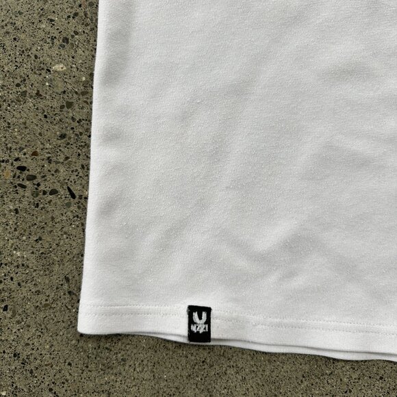Uzzi white slim fit basic tee - Picture 3 of 8